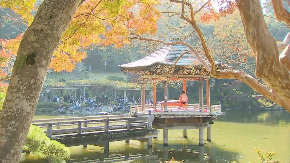 1、成田山公園紅葉まつり