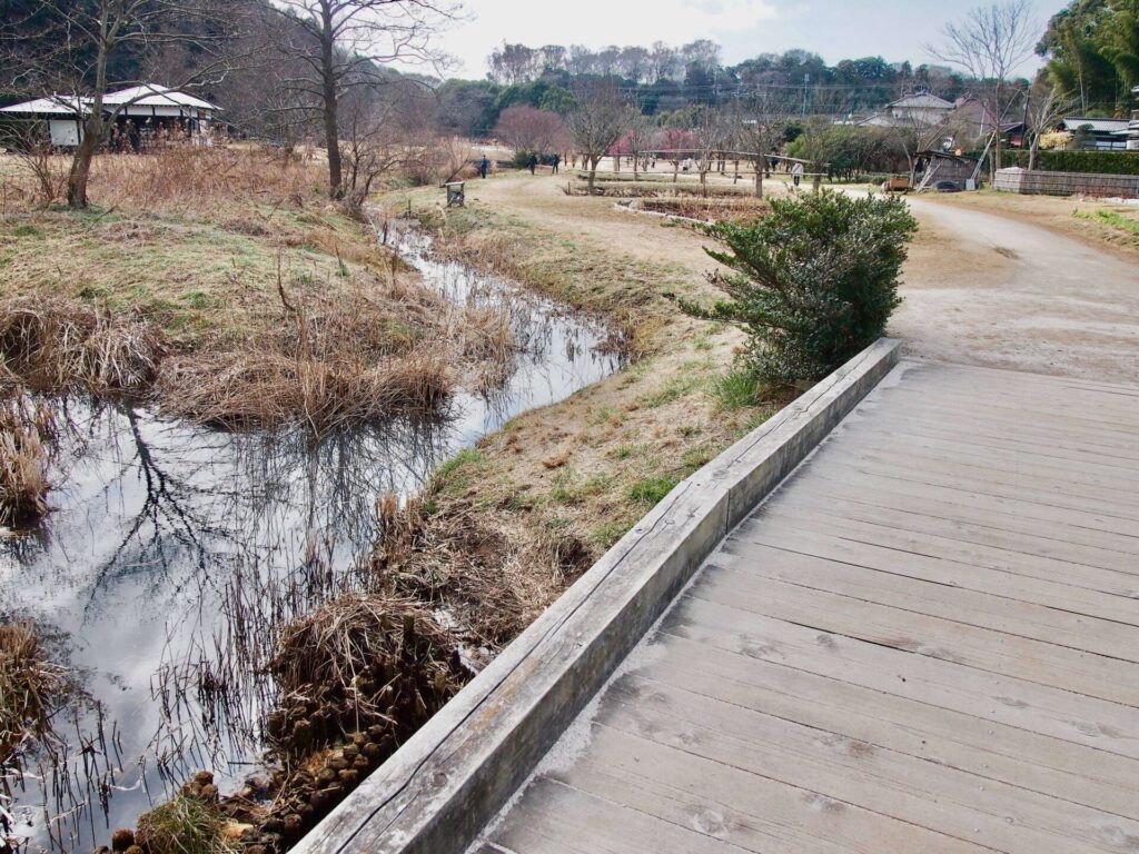 里山の風景を味わえる『みどりの里』