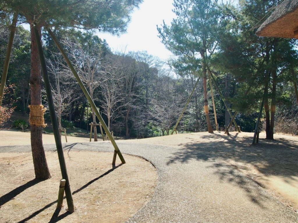 戸定が丘歴史公園の散策路